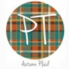 12"x12" Patterned Heat Transfer Vinyl - Autumn Plaid -EXPRESSIONS VINYL Sales Autumn Plaid Swatch 23705.1631213974