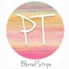 12"x12" Patterned Heat Transfer Vinyl - Blurred Stripe