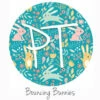 12"x12" Patterned Heat Transfer Vinyl - Bouncing Bunnies -EXPRESSIONS VINYL Sales BouncingBunnies 78090.1551215133