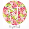 12"x12" Patterned Heat Transfer Vinyl - Bright Floral -EXPRESSIONS VINYL Sales BrightFloral 92926.1559169399