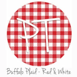 Red And White Holidays - Permanent Patterned Vinyl Collection -EXPRESSIONS VINYL Sales BuffaloPlaid RedAndWhite 20518.1699634020