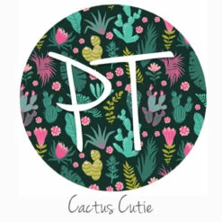 12"x12" Patterned Heat Transfer Vinyl - Cactus Cutie