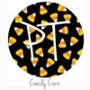 12"x12" Patterned Heat Transfer Vinyl - Candy Corns -EXPRESSIONS VINYL Sales CandyCorn 58090.1568841715