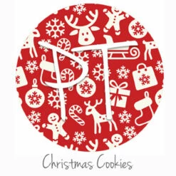 Red And White Holidays - Permanent Patterned Vinyl Collection -EXPRESSIONS VINYL Sales ChristmasCookies 32916.1699634020