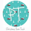 12"x12" Patterned Heat Transfer Vinyl - Christmas Farm Truck -EXPRESSIONS VINYL Sales ChristmasFarmTruck 60768.1539618632