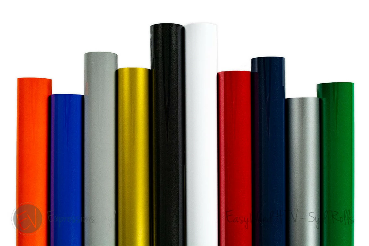 EasyWeed 12" X 5 Yd. Heat Transfer Roll *10 Colors Available* 3 EasyWeed 12" X 5 Yd. Heat Transfer Roll *10 Colors Available*