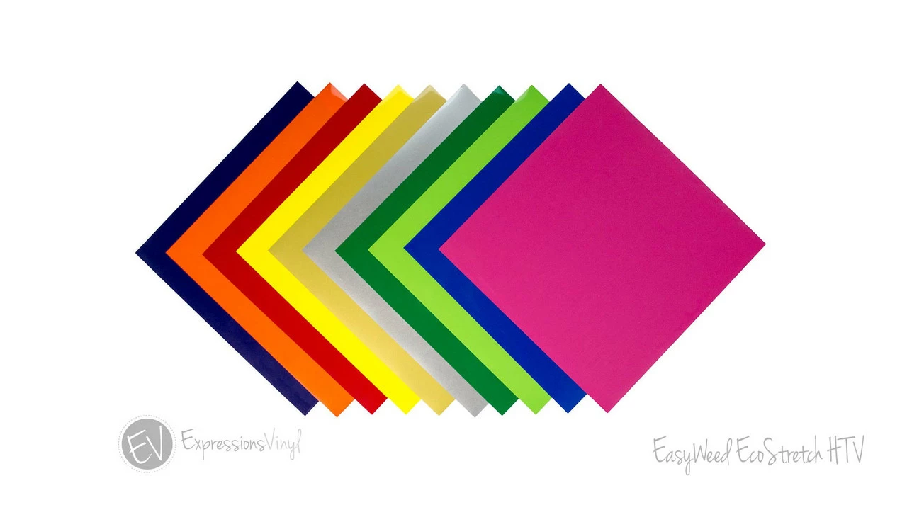 EasyWeed EcoStretch 12"x12" HTV Sheet 3 EasyWeed EcoStretch 12"x12" HTV Sheet