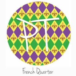 12"x12" Patterned Heat Transfer Vinyl - French Quarter