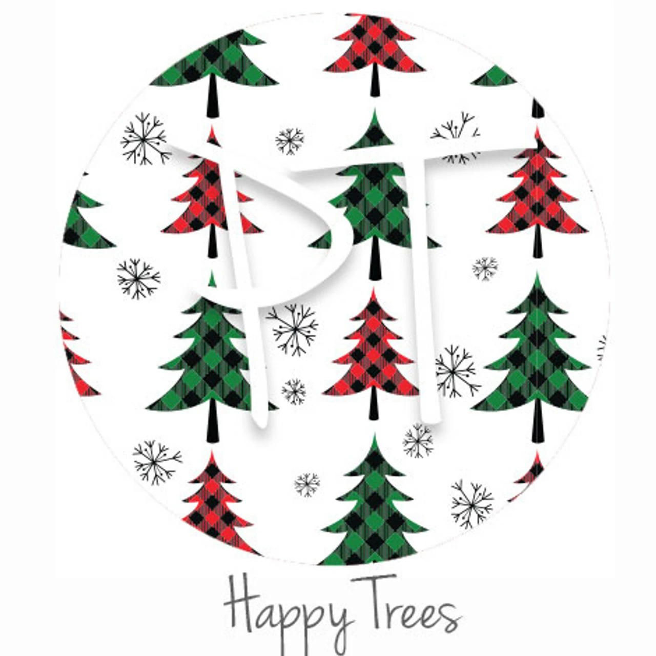 Happy Trees - Heat Transfer Mini-Collection 4 Happy Trees - Heat Transfer Mini-Collection - Image 2