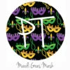 12"x12" Patterned Heat Transfer Vinyl - Mardi Gras Mask -EXPRESSIONS VINYL Sales MardiGrasMask 13685.1549305871