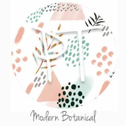 12"x12" Patterned Heat Transfer Vinyl - Modern Botanical