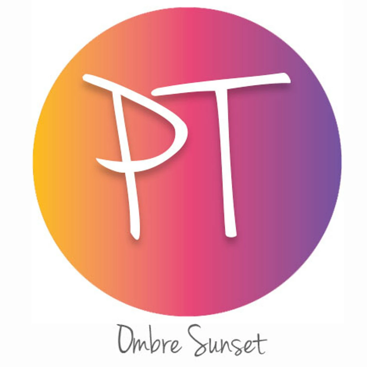 12"x12" Patterned Heat Transfer Vinyl - Ombre Sunset 3 12"x12" Patterned Heat Transfer Vinyl - Ombre Sunset