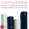 Oracal 651 Essentials 5ft. Roll Bundle (+ BONUS Transfer Tape) -EXPRESSIONS VINYL Sales Oracal 651 Essentials Text 65511.1680798366