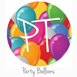 12"x12" Patterned Heat Transfer Vinyl - Party Balloons