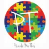 12"x12" Patterned Heat Transfer Vinyl - Puzzle Me This -EXPRESSIONS VINYL Sales PuzzleMeThis 36829.1533161106