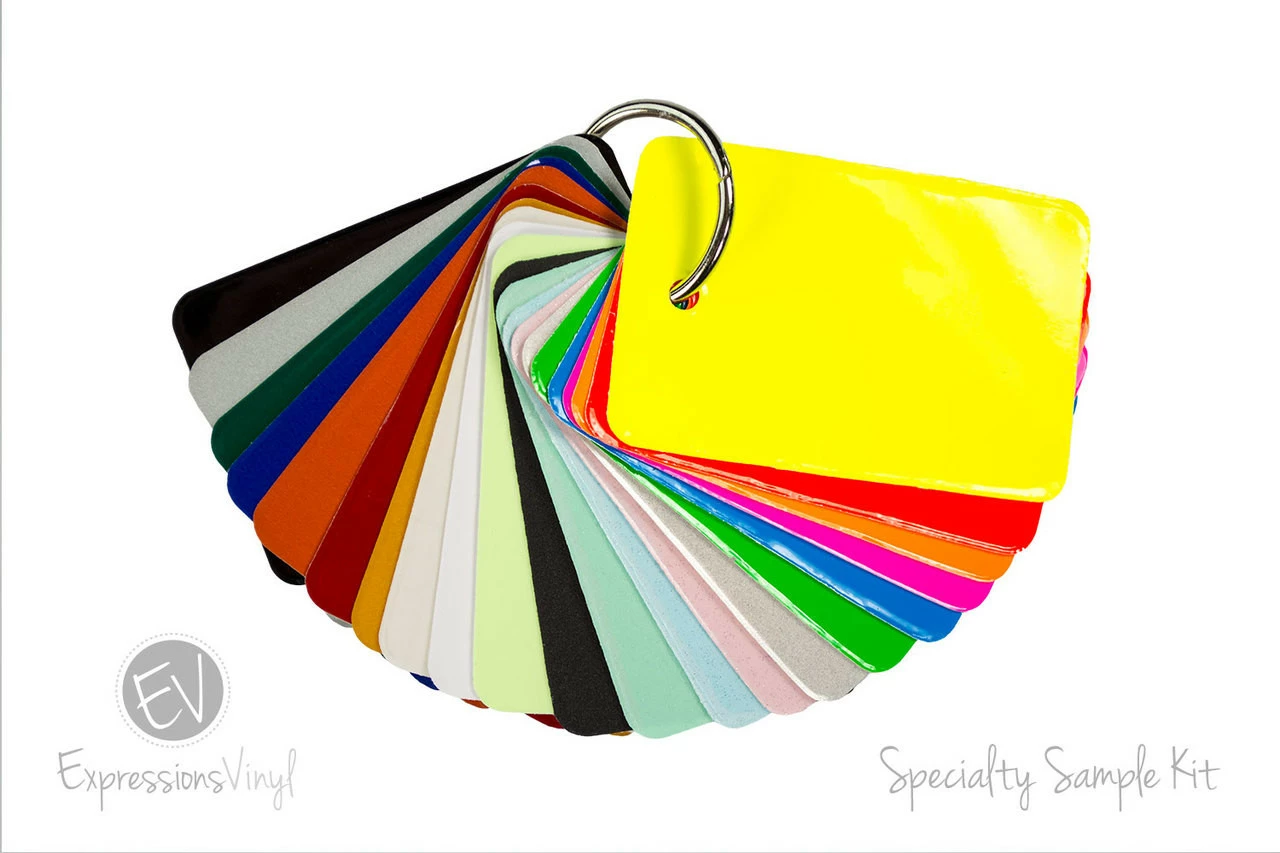 Specialty Vinyl - Color Sample Kit 3 Specialty Vinyl - Color Sample Kit