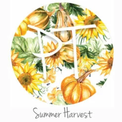 12"x12" Patterned Heat Transfer Vinyl - Summer Harvest