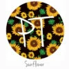 12"x12" Patterned Heat Transfer Vinyl - Sunflowers -EXPRESSIONS VINYL Sales Sunflower 31617.1564595582