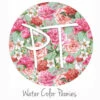 12"x12" Patterned Heat Transfer Vinyl - Watercolor Peonies 1 12"x12" Patterned Heat Transfer Vinyl - Watercolor Peonies -EXPRESSIONS VINYL Sales WaterColorPeonies 84252.1559169415
