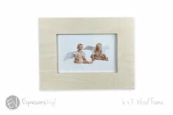 8"x6" Unfinished Wood Photo Frame - 2 Pack