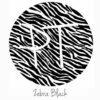 12"x12" Patterned Heat Transfer Vinyl - Zebra - Black 2 12"x12" Patterned Heat Transfer Vinyl - Zebra - Black -EXPRESSIONS VINYL Sales Zebra Black 57232.1525461708