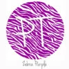 12"x12" Patterned Heat Transfer Vinyl - Zebra - Purple -EXPRESSIONS VINYL Sales Zebra Purple 56256.1525461690